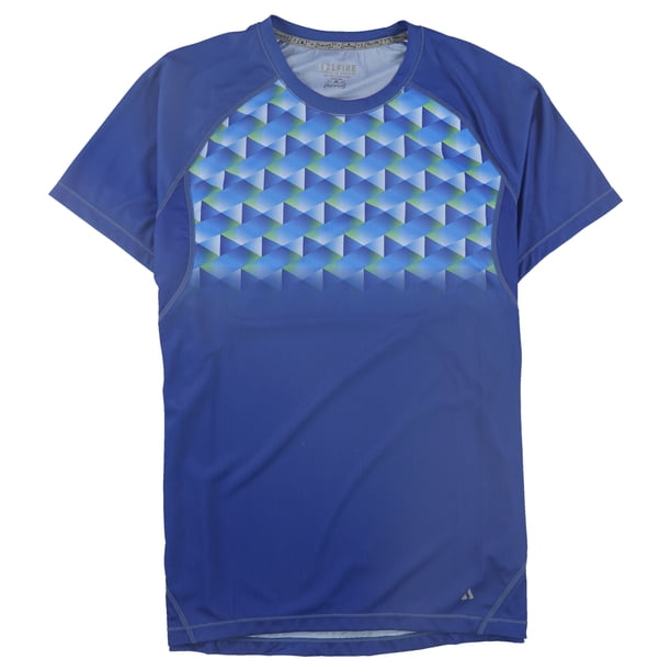 SOLFIRE Camiseta gráfica Full Speed para hombre, azul, mediana