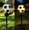 1PC, variant on Fun Sporty Solar Football Garden Lights, Waterproof LED Soccer Ball Stake Lamps, Ground Insert Decorative Lighting for Yard, Pathway, Lawn, Patio，4PCS