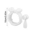 thumbnail image 2 of ROZYARD 2-in-1 Manual Cleansing Brush Facials Cleansing Brush Bowknot Headbands Makeup Headbands Deeply Cleanser Skincare Tools, 2 of 20