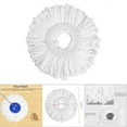 thumbnail image 4 of Spin Mop Head Microfiber Refill, 360 Spin Mop Head Replacement Round Spin Mop Head Microfiber Inner Hole 6.35in, 4 of 7