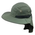 thumbnail image 2 of Adjustable Breathable Wide Brim Neck Cover Anti UV Protection Cap Summer Sun Hat, 2 of 8