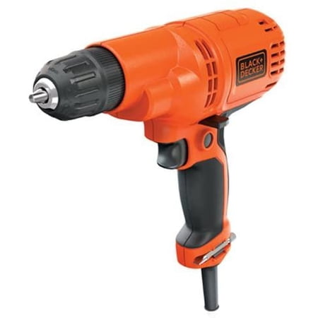 BLACK+DECKER Corded Drill, 5.2-Amp, 3/8-Inch DR260C