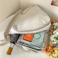 thumbnail image 6 of Casual Ita Bag Transparent Shoulder Bag Chest Bag Simple Pin Display Chest Pack Single Shoulder Bag Handbag Phone Bag for Women Men, 6 of 7