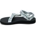 thumbnail image 3 of Teva Womens Original Universal Sandal 7 Ziggy White, 3 of 6