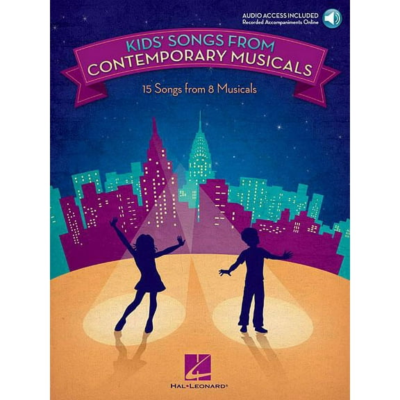 Kids' Songs from Contemporary Musicals Book/Online Audio (Paperback)