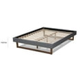thumbnail image 5 of Carson Carrington  Ulva Fabric Mid-century Platform Bed Frame Dark Gray King, 5 of 5