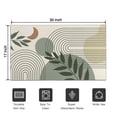 thumbnail image 5 of Bohemian Retro Floral Non-Slip Entryway Door Mat,Boho Indoor Decor Durable Low Plush Door Mat,Washable Welcome Rug for Patio Hallway Home Decor 17x30 Inches, 5 of 7