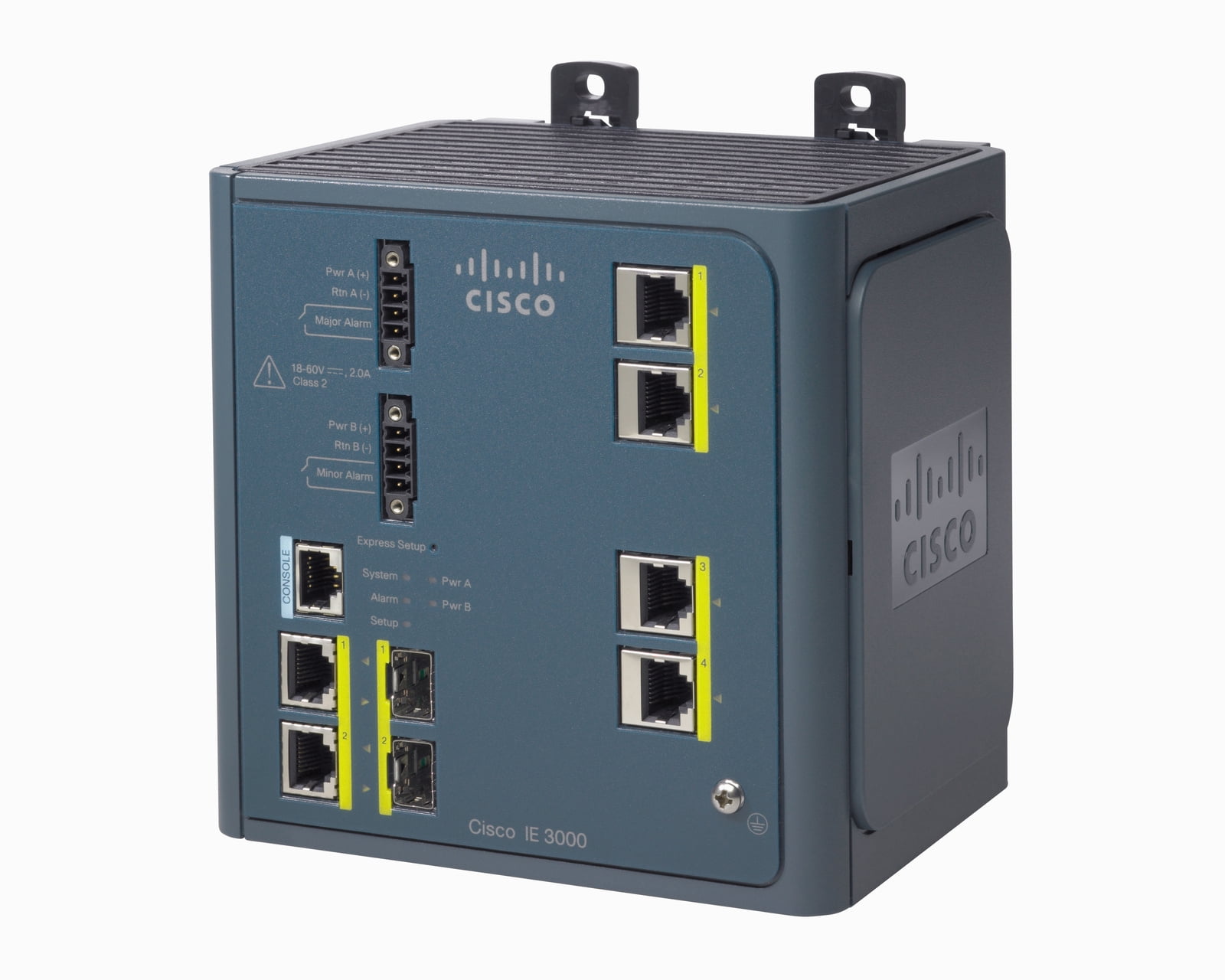 Cisco Industrial Ethernet 3000 Series - switch - 4 ports - managed