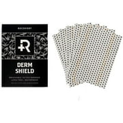 Recovery Derm Shield Tattoo Aftercare Bandage - Transparent, Waterproof Adhesive Bandages - 5.9 x 7.9 Inches, 10 Pack