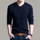 thumbnail image 3 of Suéteres de punto para hombre, jersey de cuello en V para hombre, novedad en la moda coreana, jerséis de punto para otoño e invierno, reseñas de ropa Y2k, 3 of 5