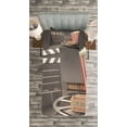 thumbnail image 3 of Ambesonne Movie Theater Quilted Bedspread Set 2 Pcs, Motion Picture, Twin Size, Multicolor, 3 of 3