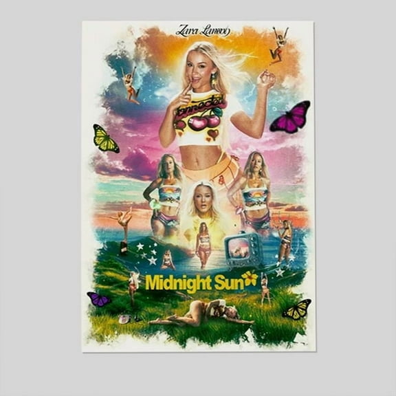 Z.a.ra Larsson Midnight Sun World Tour 2025 Poster Size 24''x36'' -Gategoo