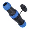 thumbnail image 4 of Male Female Industrial Connector, Aviation Plug Socket IP68 Metal Panel Mount 5A  For Cable For LED Lighting Equipment For Light Power 19 Pin,22 Pin,24 Pin,26 Pin, 4 of 8
