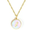 thumbnail image 1 of Collier de Perles du Zodiaque Or Mignon Personnalisé Collier de Pièces du Zodiaque pour Femmes Collier Constellation Horoscope, 1 of 7