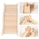 thumbnail image 5 of Juguete de Escalada para Hámster, Puente Concaleras de Madera, Escalera de Madera para Hámster, Jaula para Ratas flexible, Juguete de Hábitat para animales Pequeños, 5 of 7