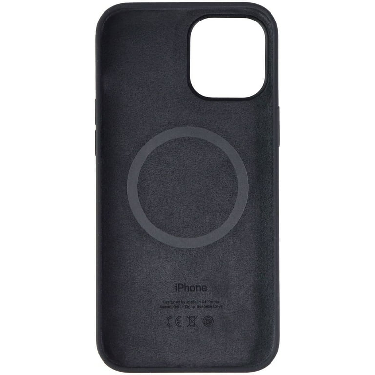 iPhone 12 Pro Max Silicone Case with MagSafe - Black 