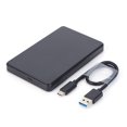 thumbnail image 2 of Caja de disco duro USB 3.1 Caja de disco duro de 2,5 pulgadas sin controlador para disco duro SATA 1/2/3 o SSD WDOplteas Para estrenar, 2 of 9