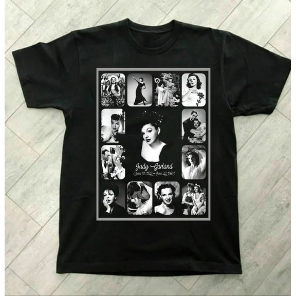 Rare Judy Garland 1922 1969 Cotton Gift For Fan S to 5XL T-shirt TMB2293