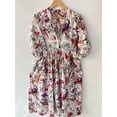 thumbnail image 2 of Bird Printed Dress,Handmade Dress ,Sketer Circle Dress, Flapper Dress, Blousen Dress,Long And Short Dress, 2 of 7