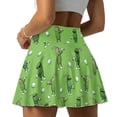 thumbnail image 2 of Jeiento Pickle Womens Tennis Golf Skirt Inner Shorts Golf Ball Print Pleated Tennis Skirts for Women Breathable Cheerleader Skirts for Running Casual Size S, 2 of 7
