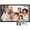 Black, variant on BSIMB Large Digital Picture Frame 21.5 Inch, 1920x1080 FHD WiFi Digital Photo Frame Electronic 32GB Remote Control, Share Pictures/Videos via App/USB/SD Easy Setup Gift for Mom(Non-Touch), White