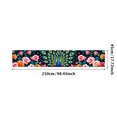 thumbnail image 3 of LUUFILx Peacock Lotus Backdrop Banner Floral Wall Hanging for Wedding Home Decor Party Supplies Photography Background Romantic Anniversary Stunning Art Display, 3 of 8