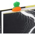 thumbnail image 2 of Marcador WEIHJMXG paquete de 2 marcadores de libro de silicona zanahoria naranja, 2 of 5