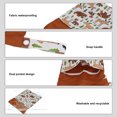 thumbnail image 3 of Bolsa para Colgar en Cochecito, Diseño Impermeable de Doble Bolsillo para Cochecito de Bebé, Botón Desmontable, Separación en Seco y Húsmedo, Portátil, Verde, Proteción Del, 3 of 7
