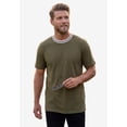 thumbnail image 3 of KingSize Men's Big & Tall Double-Tipped T-Shirt, 3 of 6