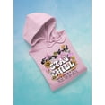 thumbnail image 3 of Feeling Good Stay Chill Groovy Hoodie Women -Image by Shutterstock, Female x-Large, 3 of 4