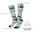 thumbnail image 4 of Naloa Swan Princess On Lake Thigh High Socks Extra Long Stretchy Sock Women Over Knee High Opaque Stocking Daily Wear, 4 of 6