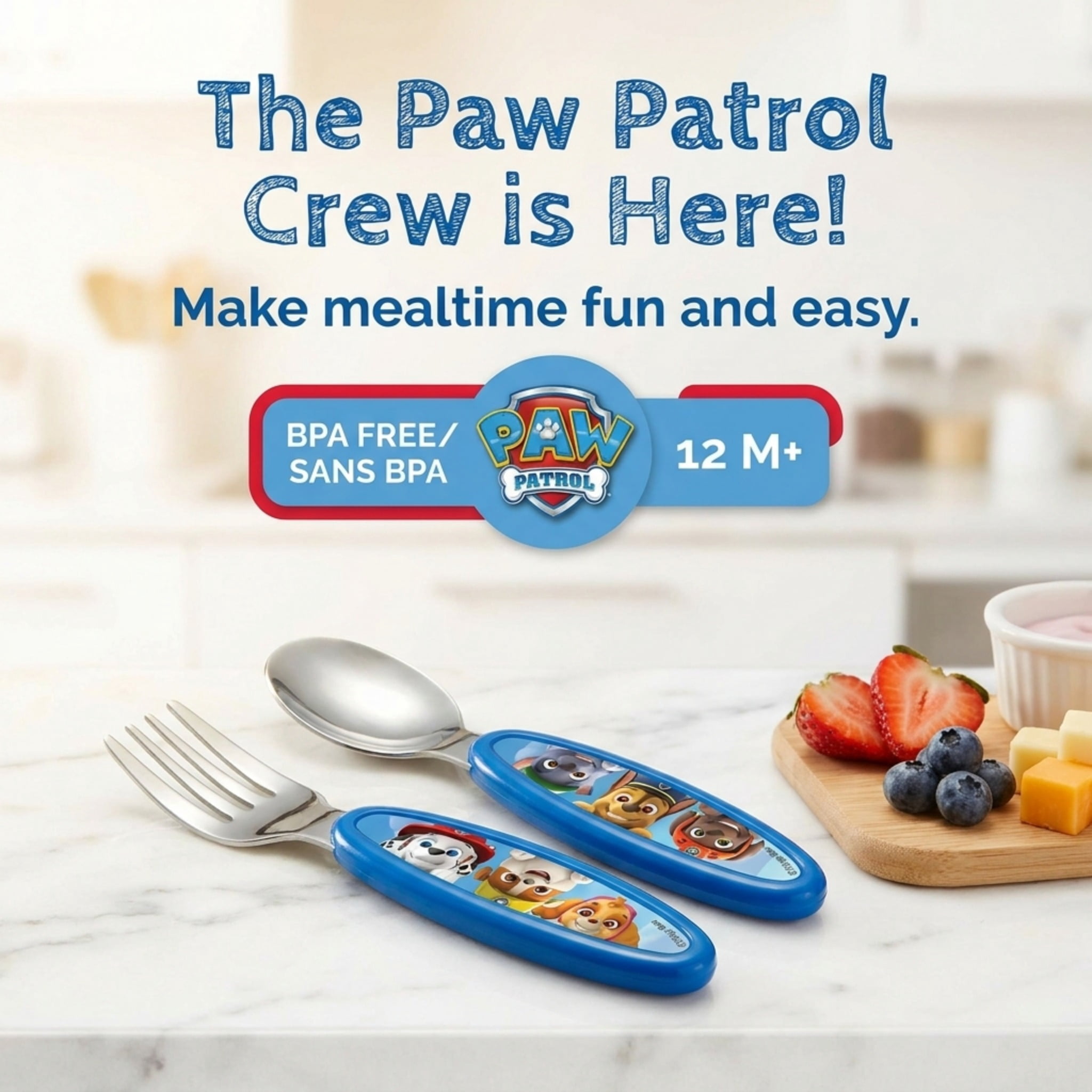 Playtex Baby® Paw Patrol™ Fork & Spoon | 1 Pack
