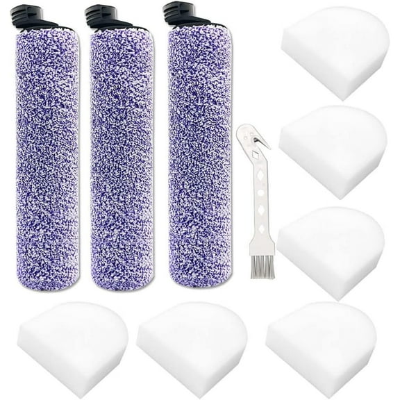 Brush Roll and Filters Kit Replacement Compatible with Shark HydroVac WD101 WD201 WD100 WD200 WDB1F2 Corded and Cordless XL 3-in-1 Vacuum Cleaner