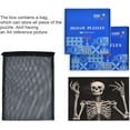 thumbnail image 6 of Halloween Skeleton Wooden Jigsaw Puzzles, Intellectual Entertainment Educational Puzzles Fun Family Game Creative Gift for Friends Parents Grandparents, 1000 Pieces, 6 of 6