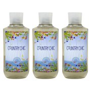 Bath & Body Works Country Chic - 3 Pro Vitamin B5 + Aloe Body Washes (10 fl oz / 295 mL Each)