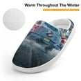 thumbnail image 4 of Ghostbusters Frozen Empire Kid's Cotton Slippers Winter Warm Soft Plush Slippers with Rubber Sole Non-Slip Indoor Outdoor Slip on Shoes Fluffy House Slippers For Boys Girls Teen, 4 of 8