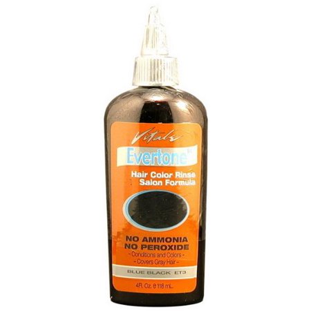 Evertone Hair Color Rinse Blue Black 4 Oz Pack Of 6 Walmart Com