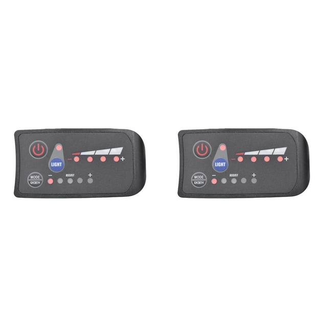 2X S810 E-Bike Meter LED Display 36V IP65 for Electric Bike Electric Bicycle Meter 6PIN