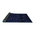 thumbnail image 2 of Ahgly Company Indoor Rectangle Abstract Blue Modern Area Rugs, 5' x 7', 2 of 4