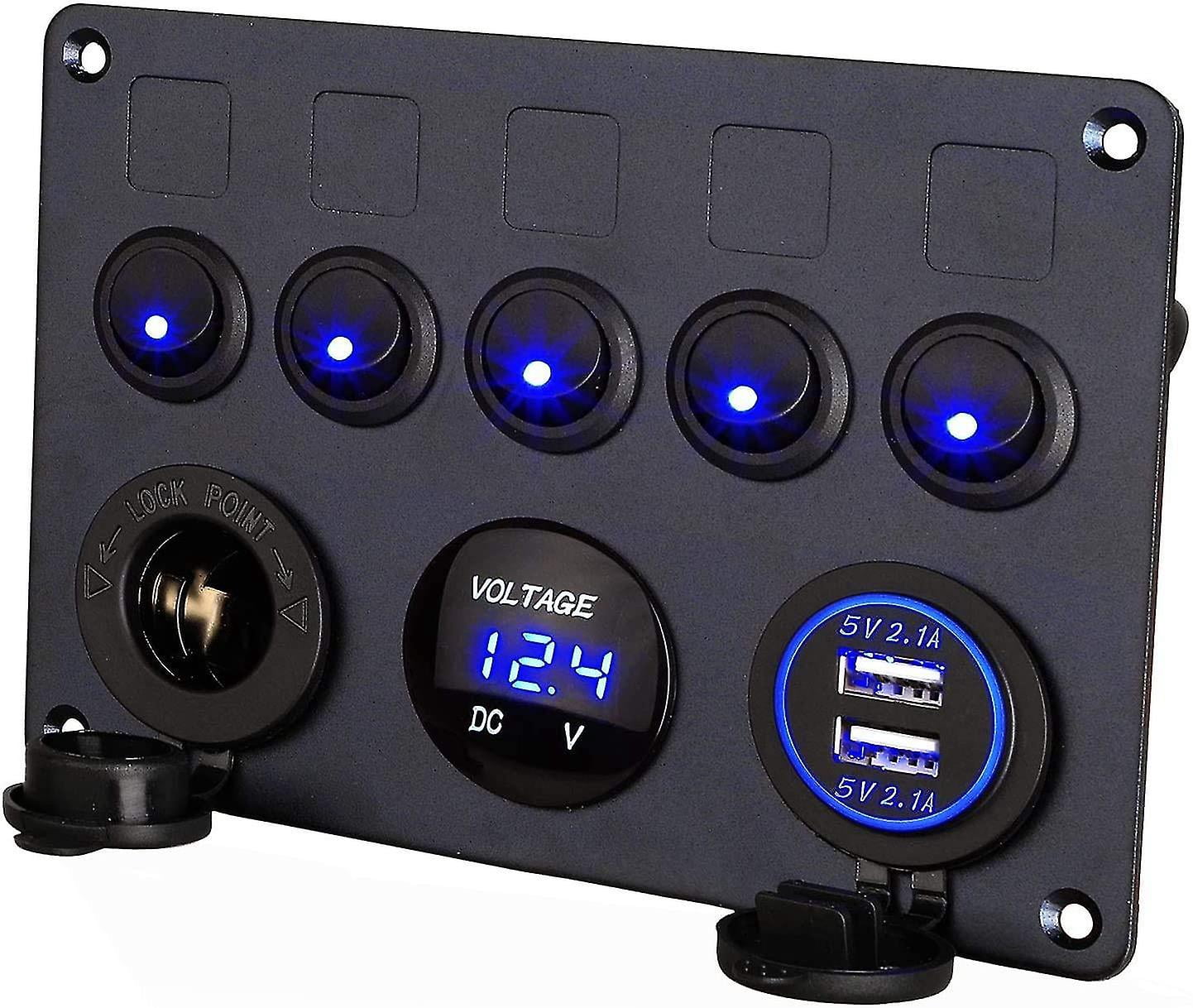Voltmetro Digitale A LED USB Da 12 V A 24 V DC Pannello Di Alimentazione Usb Doppio Caricabatterie Usb Da 21 A1 A Per Auto Barca Camper Atv Roulotte Motocicletta Telefono Cellulare 86429458 Voltmetro Digitale A LED USB Da 12 V A 24 V DC Pannello Di Alimentazione Usb Doppio Caricabatterie Usb Da 21 A1 A Per Auto Barca Camper Atv Roulotte Motocicletta Telefono Cellulare 86429458