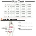 thumbnail image 3 of Babysbule Womens Swimsuits Clearance Women Plus Size Split Swimwear Fashion Sexy Swimsuit Bikini Set Two Piece Suit, 3 of 9