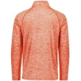 thumbnail image 3 of Holloway Sportswear 3XL Electrify Coolcore® 1/2 Zip Pullover Orange Heather 222574, 3 of 5
