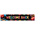 thumbnail image 2 of Welcome Back School Classroom Wall Decor Welcome Sign Party Backdrop Event Decoration Vibrant Banner Background Reusable for Celebrations Photobooth Teacher, 2 of 4