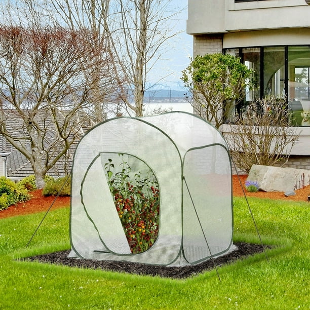 Htovila 3 X 4 Garden Portable Up Greenhouse With Side Door Zipper Bag For Plants Vegetables Com - Portable Greenhouse For Vegetable Garden Htovila 3 X 4 Garden Portable Up Greenhouse With Side Door Zipper Bag For Plants Vegetables Com - Portable Greenhouse For Vegetable Garden