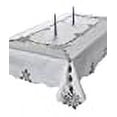 thumbnail image 3 of Violet Linen Betenburg Lace Design Tablecloth White 52" by 70" Oblong/Rectangle, 3 of 4