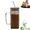 Clear, variant on Bxaolu 13.5oz Glass Cups with Lids and Straws,Glass Tumbler with Handle – Reusable Glass Ice Coffee Cups for Smoothies,Tea,Juice,Boba Cup for Cold & Hot Drinks,Travel Cup