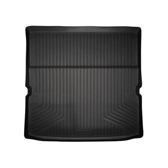 Husky Liners 26611 Weatherbeater Cargo Liner Fits 2011-2013 INFINITI QX56, 2014-2024 QX80, 2017-2024 Nissan Armada w/ 3rd Row Folded Flat Black