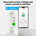 thumbnail image 5 of Smart Circuit Breaker APP WiFi Enabled Circuit Breaker Electricity Statistics Leakage Switch with Leakage Protection Overvoltage and Undervoltage Protection Mobile Phone Remote Control for, 5 of 5