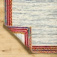 thumbnail image 3 of Hauteloom Haben Recycled Material Living Room, Bedroom Area Rug - Farmhouse - Bone - 8' x 10', 3 of 5