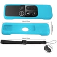 thumbnail image 3 of Protector de silicona para mando a distancia de Apple TV, funda de corte personalizada antideslizante a prueba de golpes para mandos a distancia de Apple TV de 4.ª y 5.ª generación, mejora el agarre, 3 of 5